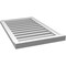 Ekena Millwork Vertical Surface Mount PVC Gable Vent: Functional, w/ 2"W x 2"P Brickmould Sill Frame, 20"W x 32"H GVPVE20X3203SF - alternate 5